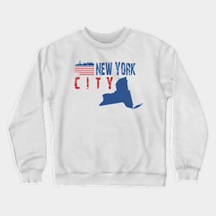 New York City Design Crewneck Sweatshirt